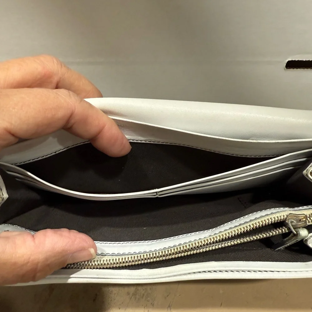 Fendi Monogram Black and White Clutch - Picture 5 of 7